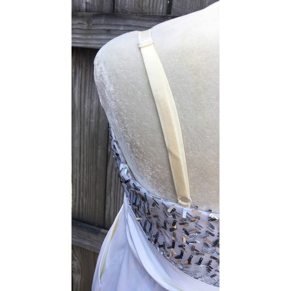 Jodi Kristopher White,Silver Sequin Dress - Picture 8 of 8